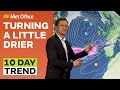 10 Day Trend 29/03/2023 – Signs of drier weather - Met Office Weather Forecast