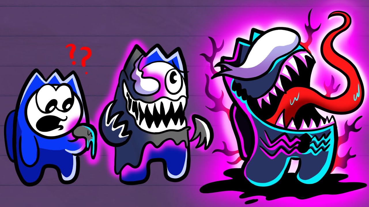 Let There Be Carnage - Among Us Symbiote Role Pencilanimation Short