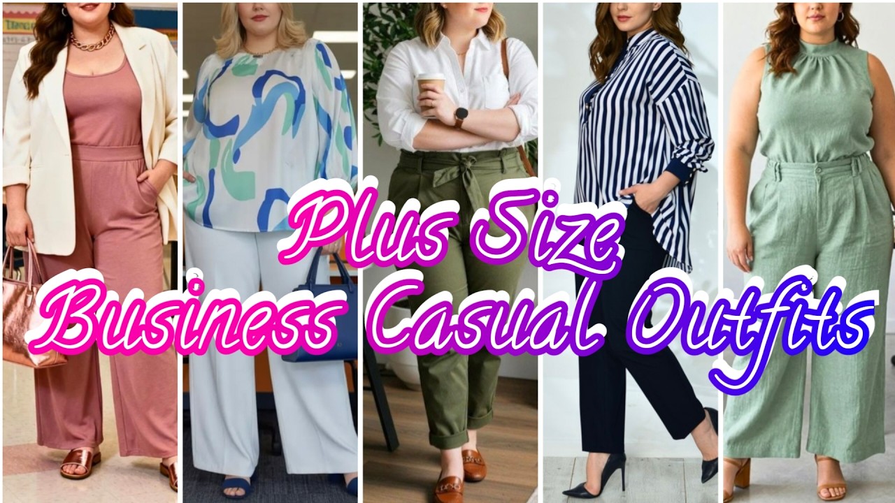 25 Plus Size Summer Offer Wear | Business Casual Outfit Ideas For Plus Size  Women | by Lookstylish