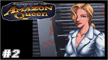 Flight of the Amazon Queen (1995, MS DOS) | Full Play-through | Part 2 (No Commentary)
