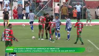 CSA goleia CSE e se mantém na liderança do grupo na Série D - 18/5/26