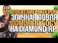 Diamond RP - УНИЖЕНИЕ ЧИТЕРОВ & ЭПИЧНАЯ ЛОВЛЯ ДОМОВ ПО ГОСУ