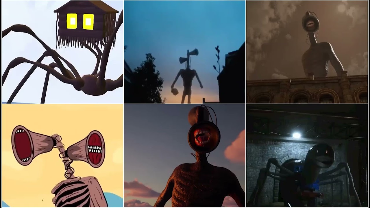 Siren head mix combo coffin dance meme song (cover)| siren head megamix coffin dance song cover  |