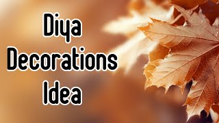 Top 6 Diya Decoration Idea💡| Diwali Decorations 20₹ Cost Diya Decor