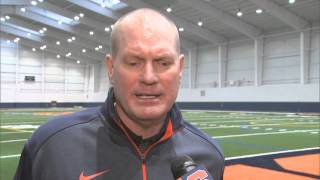 Scott Shafer on New Indoor Athletics Center - Syracuse Football