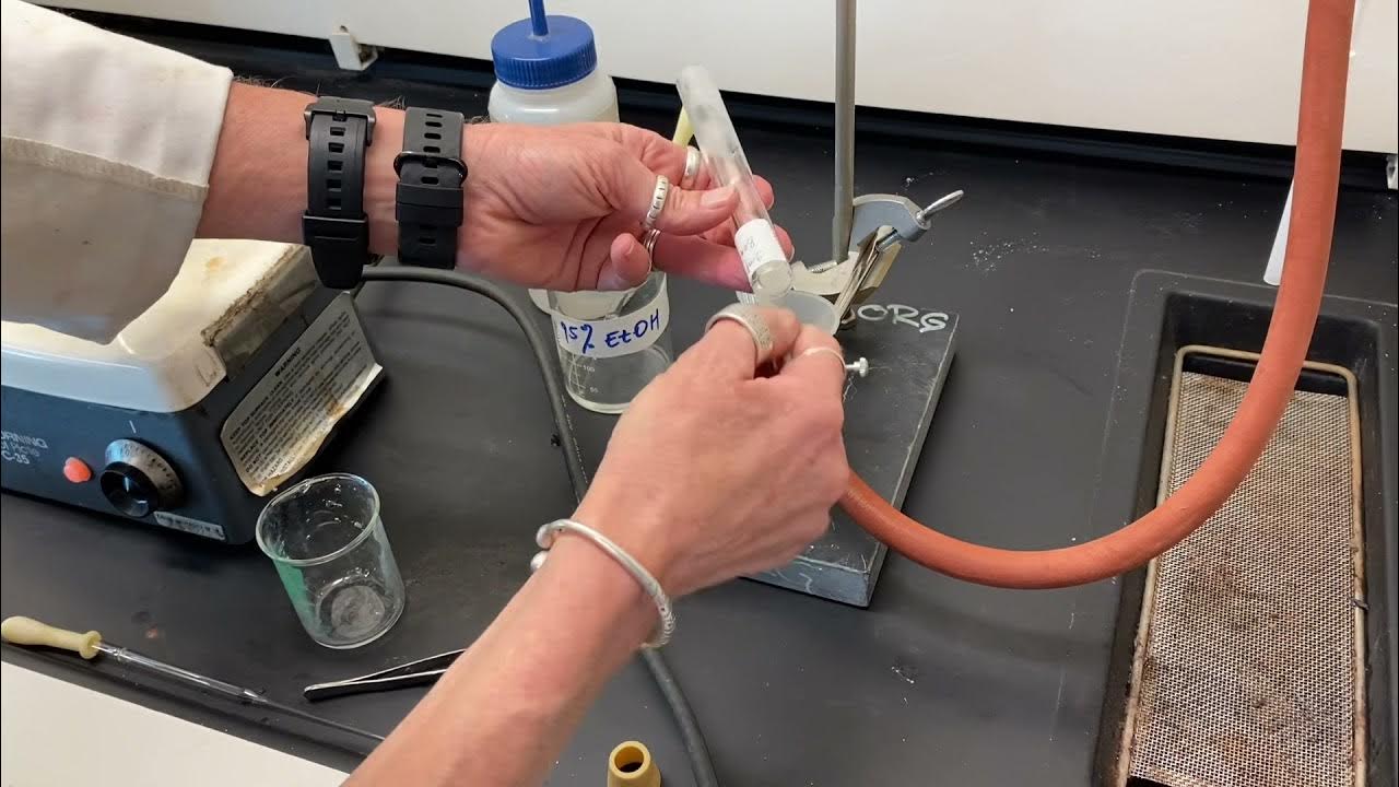 Vacuum filtration with Hirsch Funnel YouTube