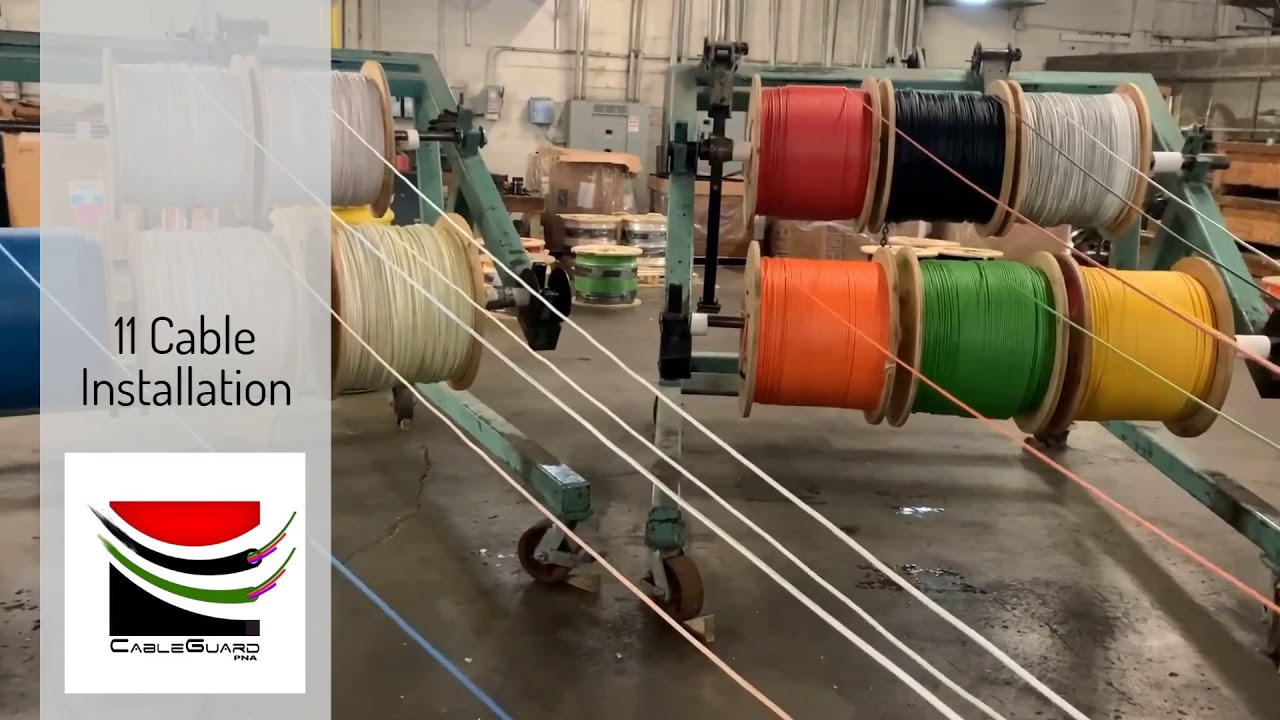 Cable In Conduit 11 Wire Run - YouTube