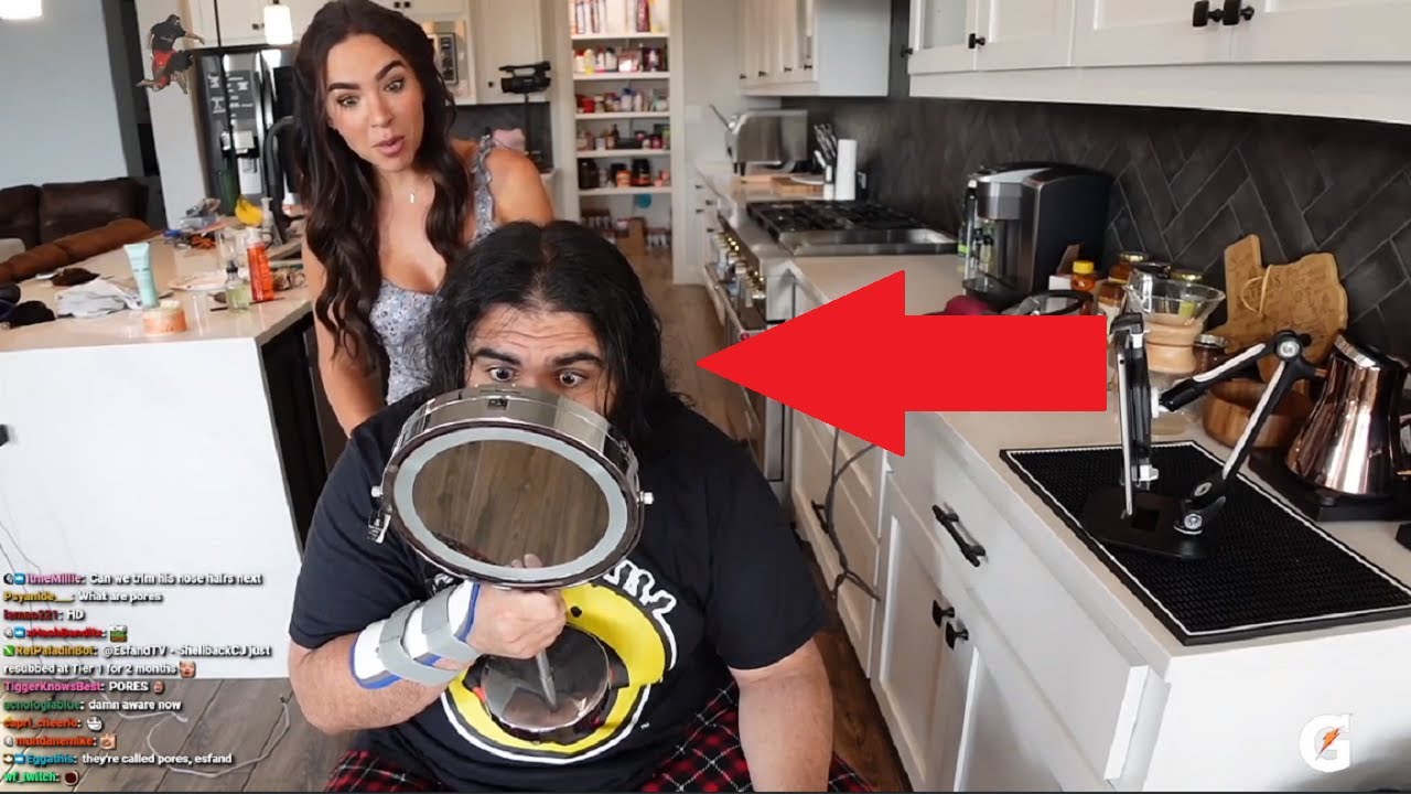 "I have HOLES in my face!" Esfand & Briezy!