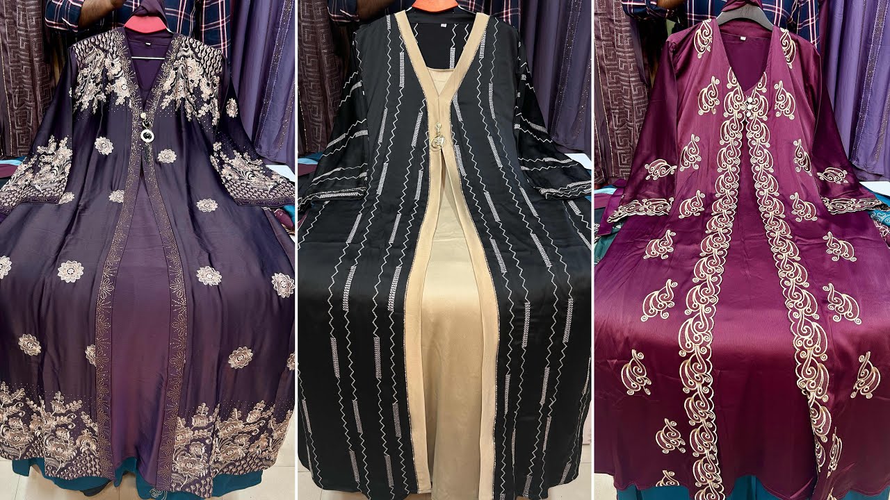 ৫০% ডিসকাউন্টে মাত্র ৯০০/- থেকে শুরু এমব্রয়ডারি/স্টোন কাজের গর্জিয়াস/পার্টি বোরকা/আবায়া কালেকশন