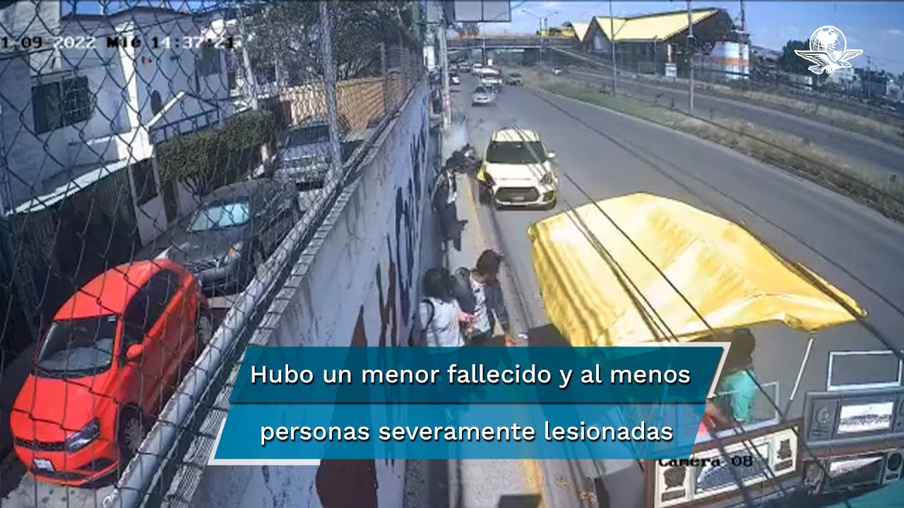 Por exceso de velocidad, conductor causa fatal accidente en Avenida Central