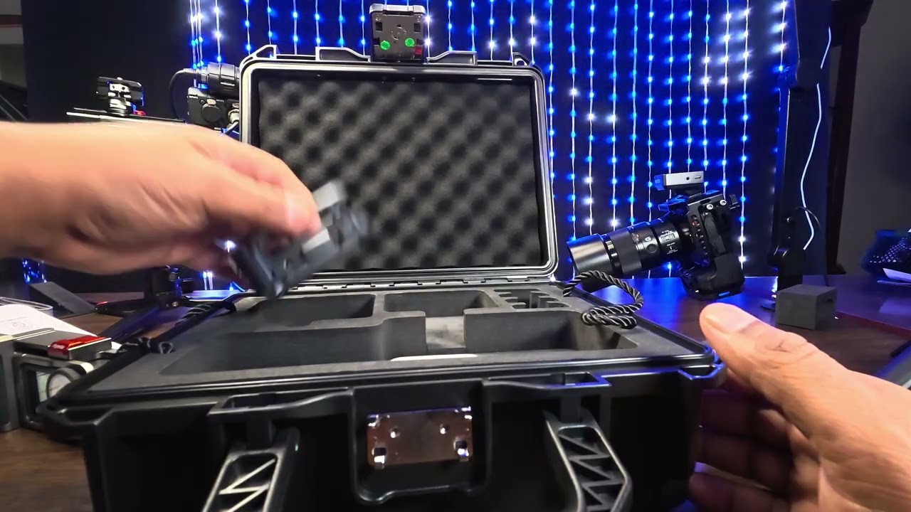 Waterproof hard case for action camera 