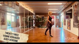 Twenty Three, line dance teach
