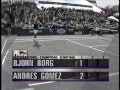 Bjorn Borg vs Andres Gomez 1995 Woodmont country club