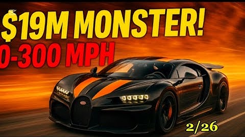 Faster than a jet? The truth about Bugatti | Car brand 2/26.