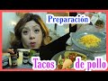 Como hacer unos sabrosos tacos de pollo,por fin mi gnte.