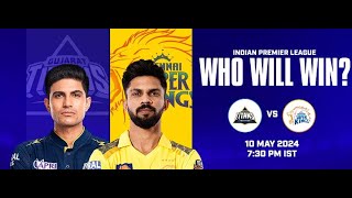 🔴Live:  GT VS CSK  : High-Voltage Showdown Live 😱  #ipl2024