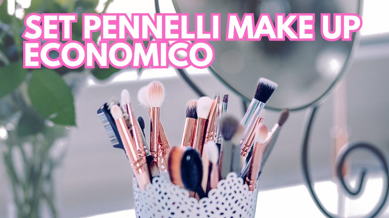 Set pennelli make-up ECONOMICO ma VALIDO? Eccolo!