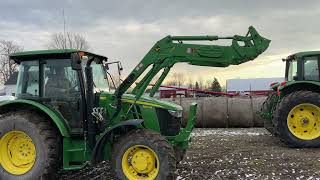 2015 John Deere 5100M MFWD Tractor with JD H310 Loader, 783 Hours!