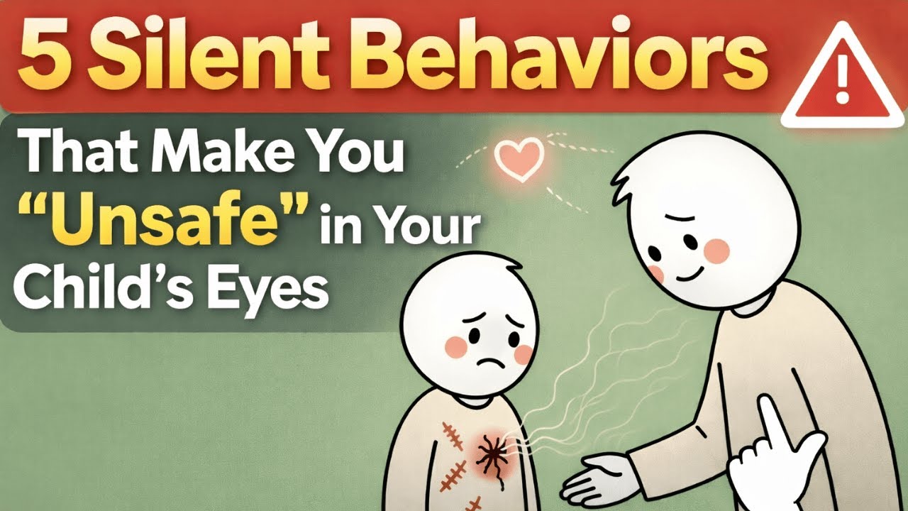 5 Silent Behaviors That Make You ‘Unsafe’ in Your Child’s Eyes —Without You Even Realizing It