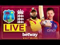 🔴  LIVE | West Indies v England | 3rd Betway T20