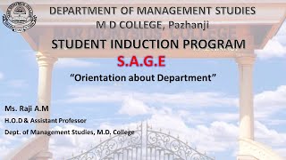 Students Induction Program:- BBA