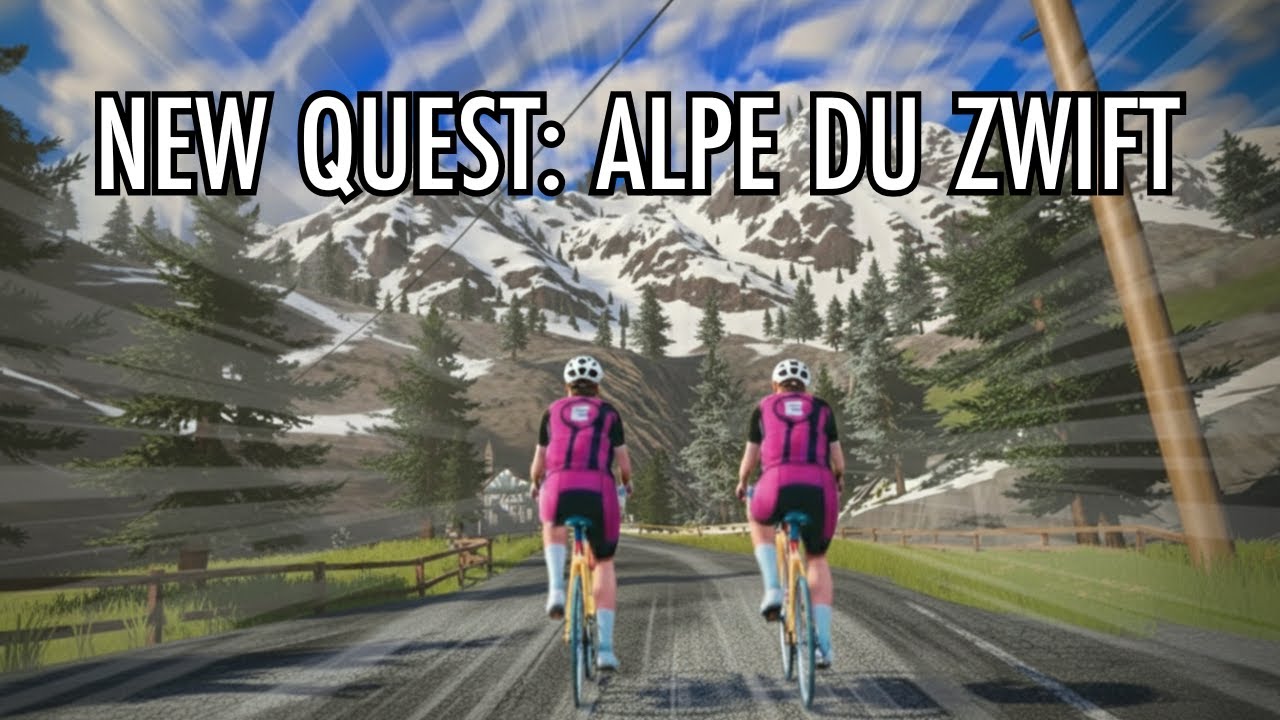 Two E-Ranks Take on The Alpe du Zwift