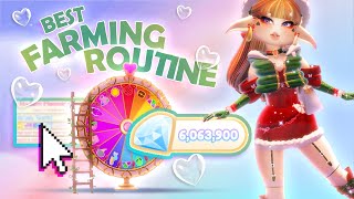 BEST Farming Routine To GET The NEW SET! & Trading Hub Is BACK! ❄ Royale High Tips.