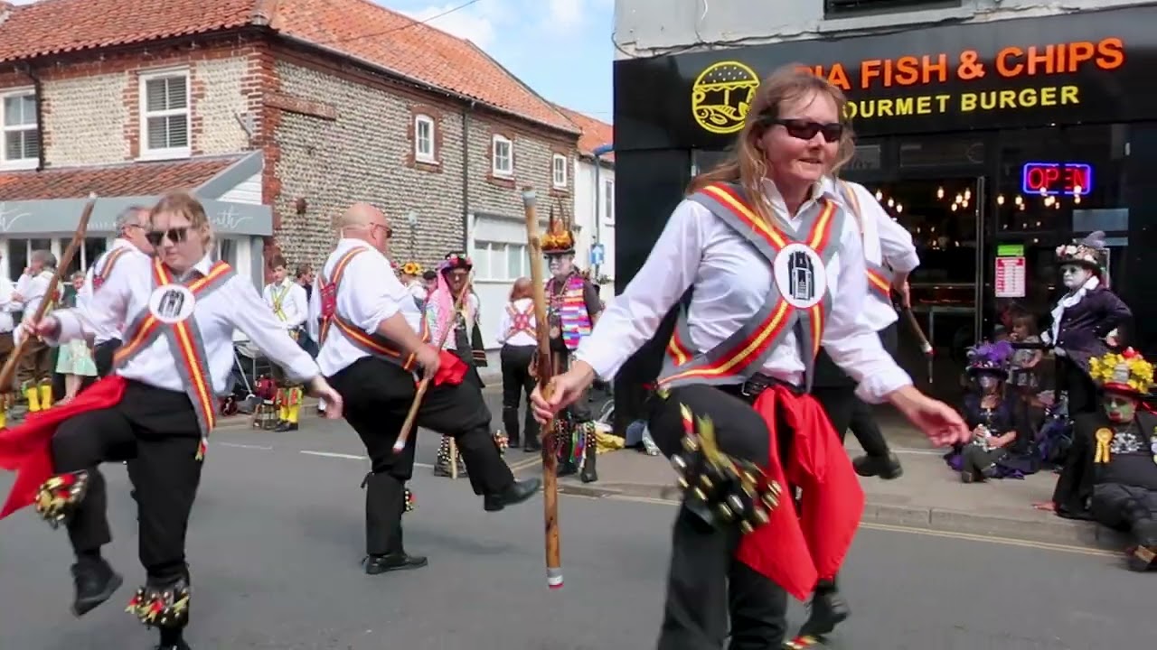 Black Gate Morris at the Potty Morris Festival 2023
