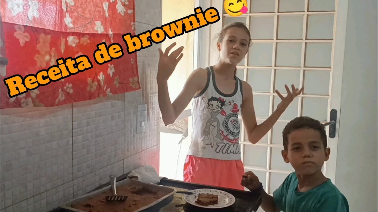 Fazendo arte na cozinha 🤭 #brownie 