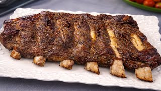 Fall-Off-The-Bone Beef Ribs (3 Hour Oven Method)