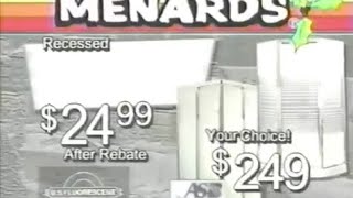 1999 Menards Christmas sale commercial