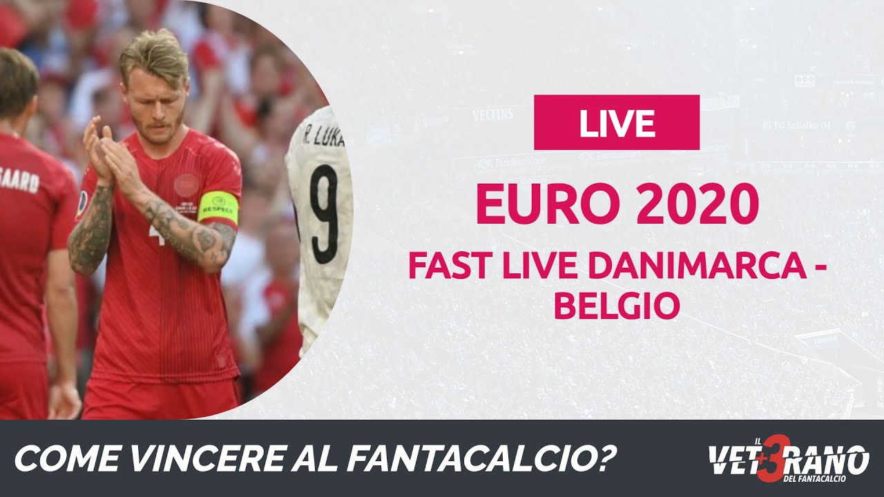 LIVE EURO 2020 - DIRETTA DANIMARCA - BELGIO #euro2020 # ...