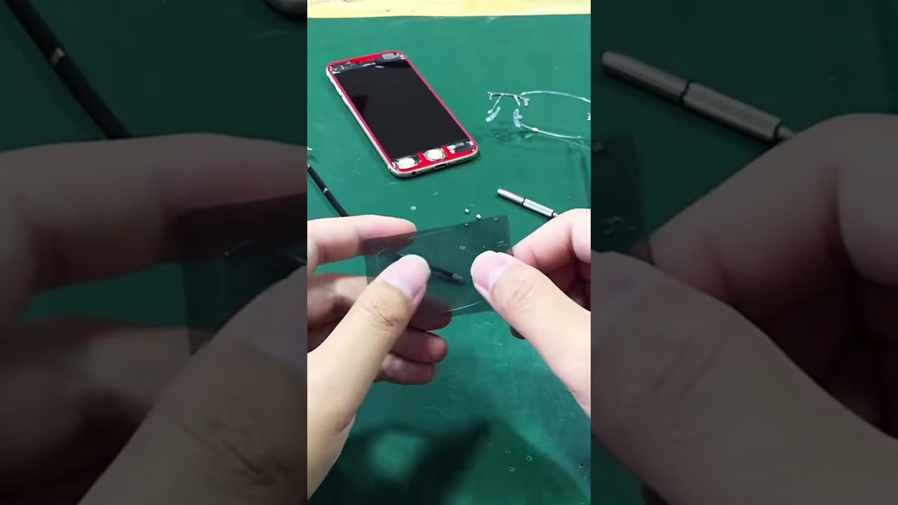 Cách cài hình nền xuyên thấu linh kiện điện thoại Android