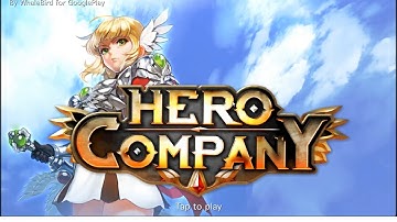 Hero Company android game first look gameplay español