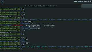 Como usar el comando cd en Gnu / Linux