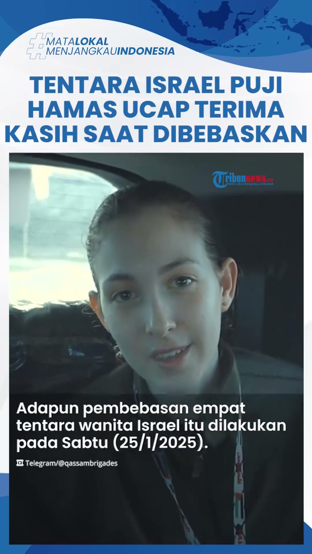 Pengakuan Tentara Israel Puji Kebaikan Hamas, Ucap Terima Kasih atas Pelakuan Selama Ditahan di Gaza