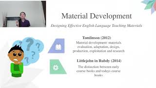 Material Development (Designing Effective Materials in Language Teaching)