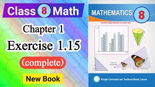 Class 8 Maths Chapter 1 Exercise 1.15 | Class 8 Math Exercise 1.15 | 1.15 Class 8