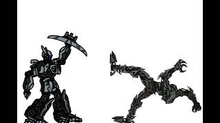 {EP 1 Animation in 4 minutes} Transformers bayverse: Jazz test dc2.