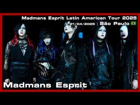 Madmans Esprit - Madmans Esprit Latin American Tour 2025 - 21/04