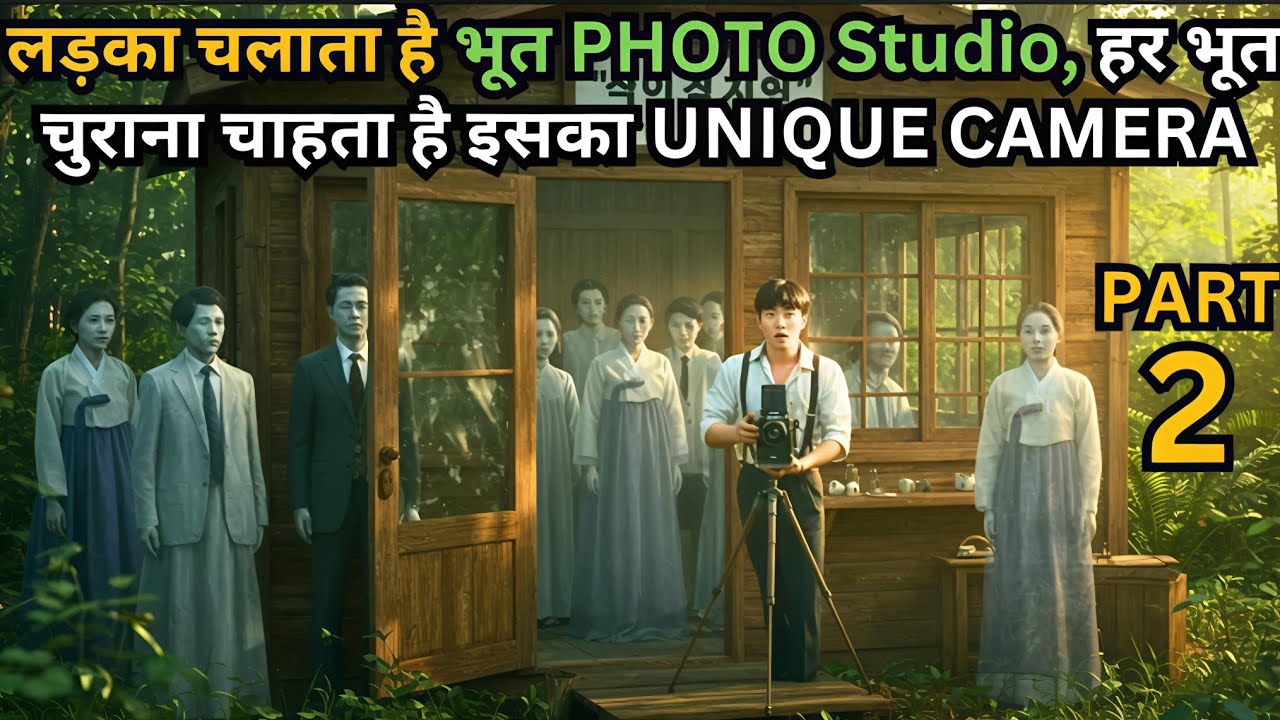 Part 2 - Boy Run Ghost Photo Studio & Ghosts Want to Steal Camera!?Kdrama Explained in Hindi