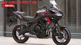 2024 KAWASAKI VERSYS 650 ALL TYPES The motorbike is ready to go as far as desired