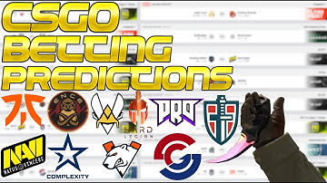 CS:GO Betting Predictions - ESL Road to Rio - Complexity vs. Fnatic, Vitality vs. ENCE, & more! CIS!