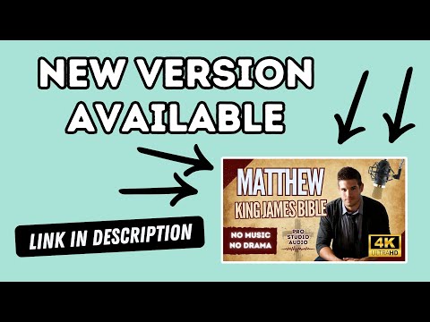 Matthew - King James Bible, New Testament (Audio Book)