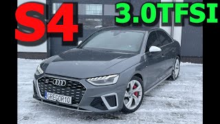 Audi S4 B9 FL 3.0TFSI STAGE 1 GREGOR10 Sprawdza Launch Control w Zimie  Dragy 0100km/h