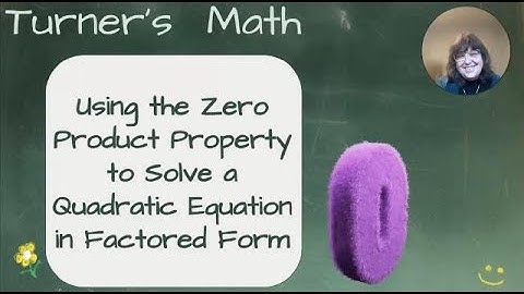 M2.SQ1 Zero Product Property