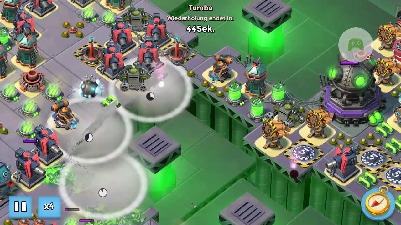 Boom Beach - Mega Crab - Stage 52 - 59 solo by Tumba