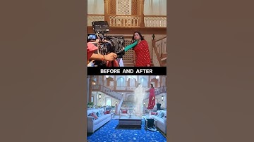 VFX in TV Serial Making#behindthescene #vfxbreakdown #cgi #beforeandafter #filmmaking