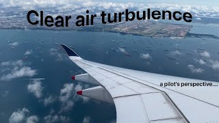 Clear air turbulence - A pilot's perspective.