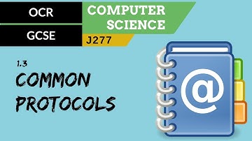 33. OCR GCSE (J277) 1.3 Common protocols